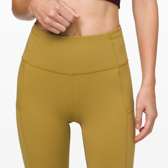 Lululemon Fast and Free High-Rise Tight 28" *Non-Reflective SuedeGrape Leaf Sz4 - Picture 3 of 13